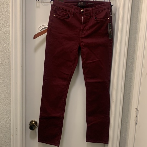 NWT Jen7 Slim Straight 7 for all mankind* Pant 6 Petite - Picture 2 of 16